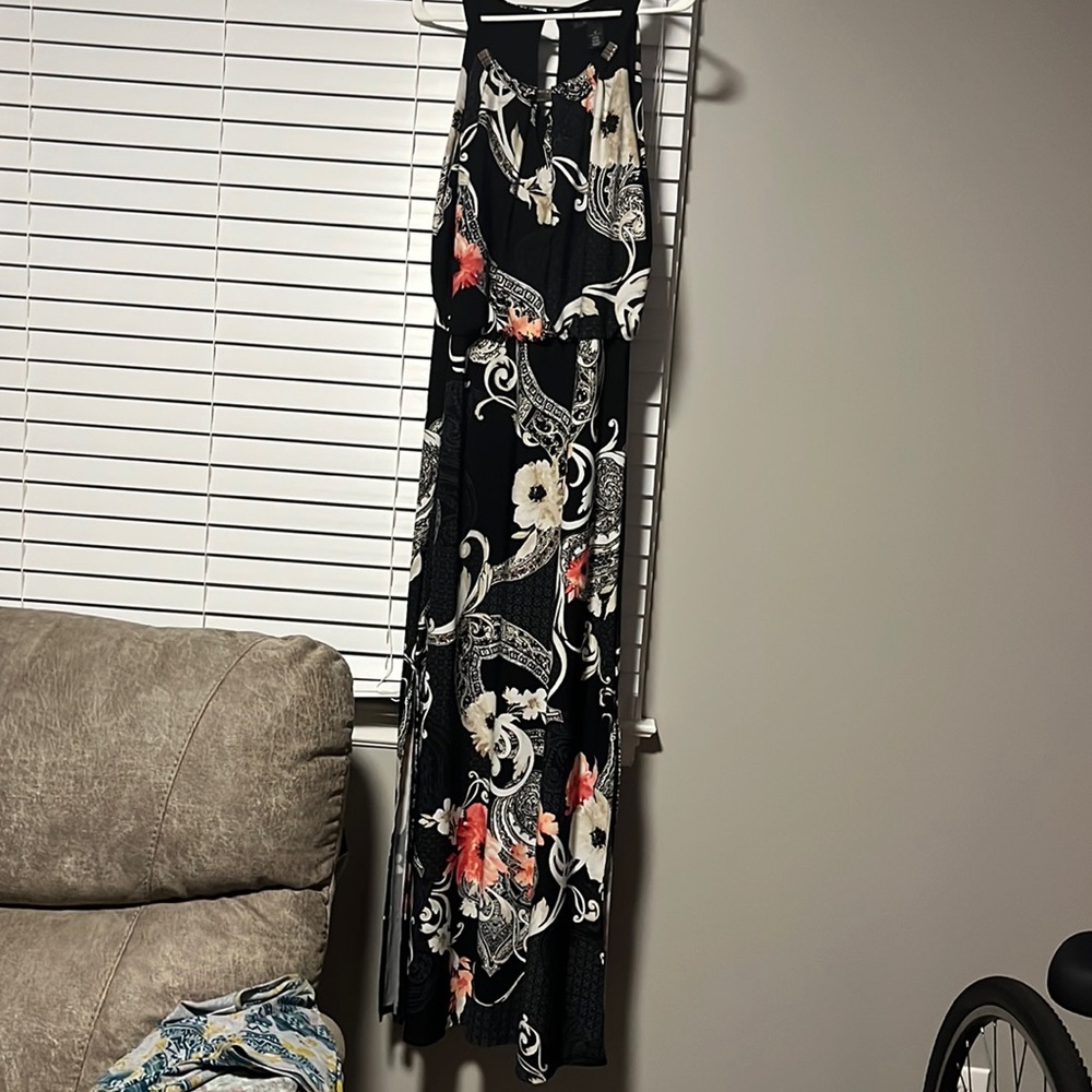 White House | Black Market Long Dress, sleeveless